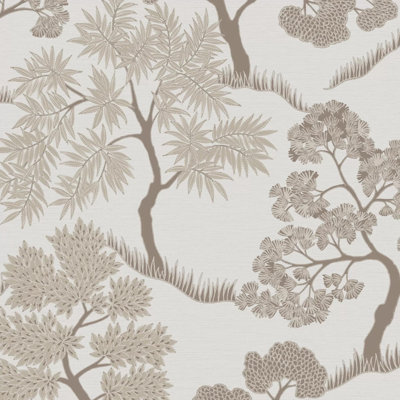 A4 Sample-Trees Sublime Tree and Floral Wallpaper