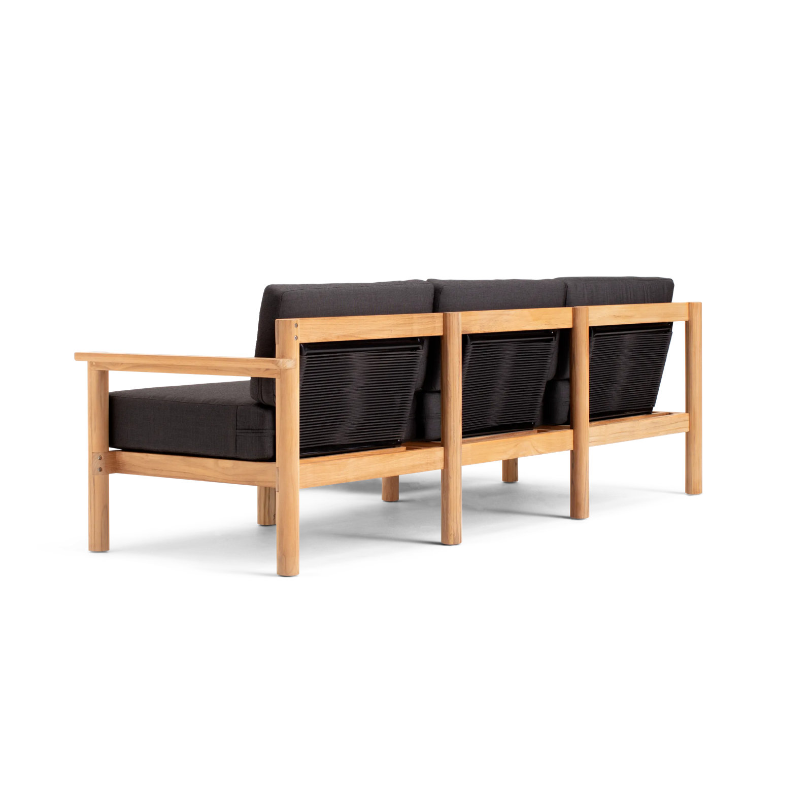 Haven 89" Sunbrella® Patio Sectional, Sunbrella Coal