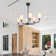 Parkmont Plug & Play 6-Light Chandelier in Transitional and Modern Style-55 Inches Tall and 34 Inches Wide