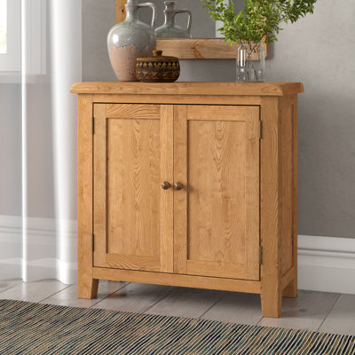 Rothbury Solid Wood Standard Small Cabinet With Doors Accent Chest