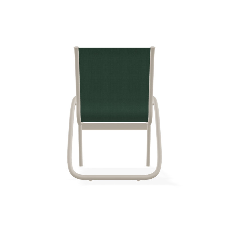 Fauteuil de patio Gardenella, Vert forêt 22D Sunbrella® vert, Désert texturé