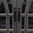 Vintage Wall-Mounted Cabinet with Decorative Cutout Doors-577477245