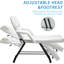 Adjustable Tattoo Reclining Full Body 2 Piece Chair Set, Beauty Spa Facial Salon Tattoo-2036981564