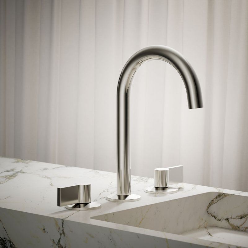 Components Bathroom Sink Faucet Spout With Tube Design 1.2 GPM