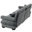 93.7" Velvet Upholstered Sofa-1727331430