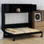 Lit escamotable avec armoires de rangement-368624249