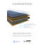 Parquet en bois d'ingénierie hydrofuge El Reno l 5 po x T 8,2 mm x longueurs variables-35829818