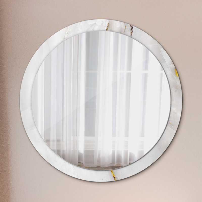 Huldar Glass Flat Wall Mirror