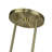 Ackley 3 Light Antique Brass Extra Large Linear Chandelier-1167403716