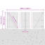 100 cm H x 5000 cm W Border Fencing