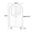 Armoire de rangement de style français