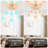 Caidenn 20'' Farmhouse Boho Caged Ceiling Fan with Light and Remote Control Included