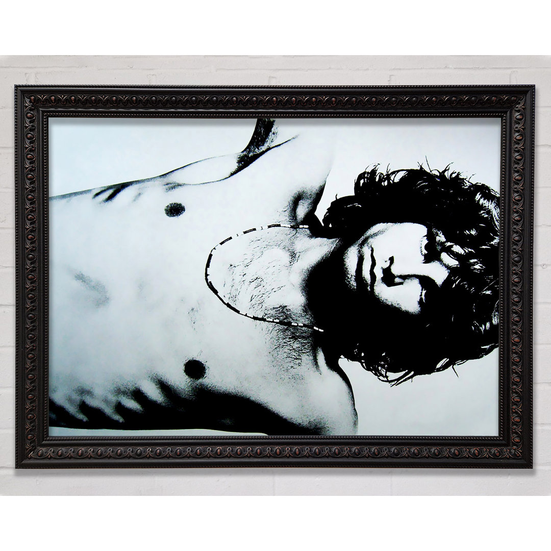 Jim Morrison The Doors - Einzelne Bilderrahmen Kunstdrucke