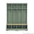 Farmhouse Hall Tree with 8 Hooks, Practical Entryway Bench with Open Compartments, 76.7"H Modern 3-in-1 Wooden Style Coat and Shoe Rack for Mudroom, Living Room-1792897957