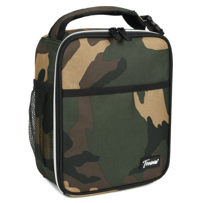 Tirrinia Small Insulated Lunch Bag, Mini Portable Reusable Thermal Lunch Box Cooler Tote for Adults