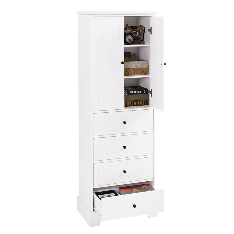 23.60'' Wide Storage Cabinet, White