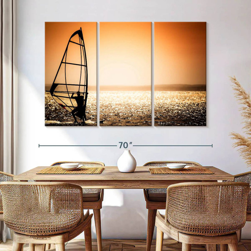 Sireci Windsurfer Sunset, 42" H x 65" W
