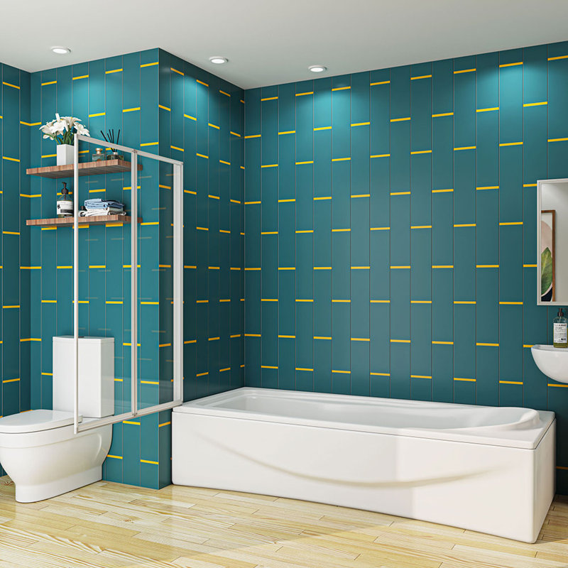 Gisele 800/900x1400mm Height 2 Folding Pivot Shower Bath Screen Panel, 800 cm