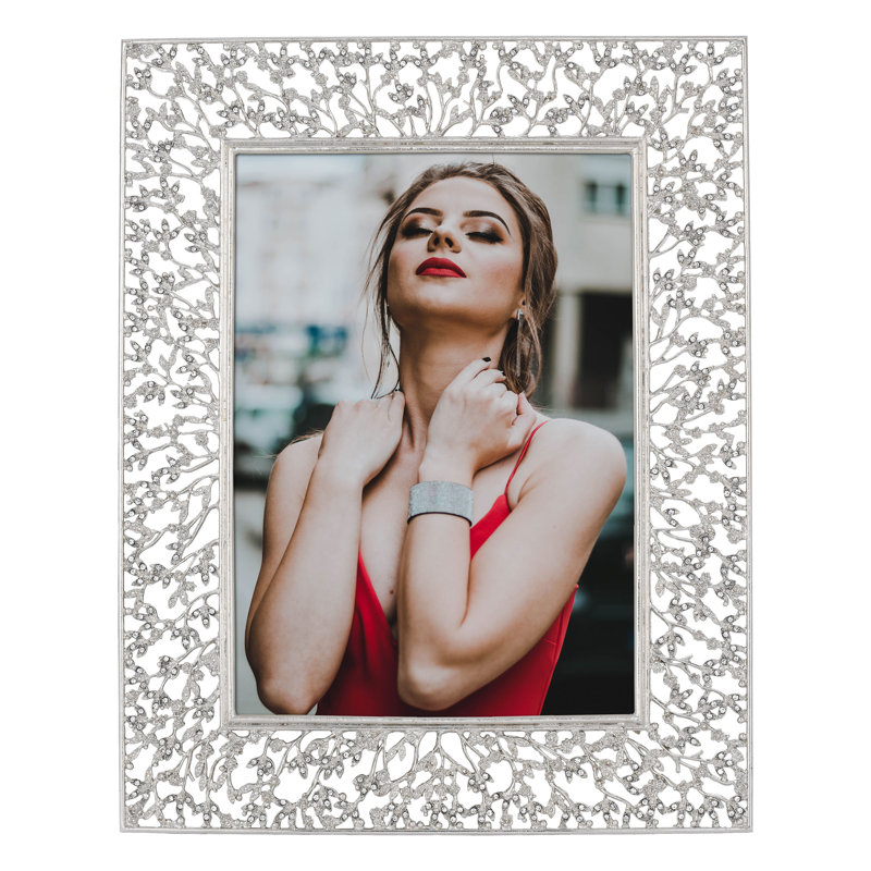 Windsor Metal Picture Frame, 5" x 7", Silver