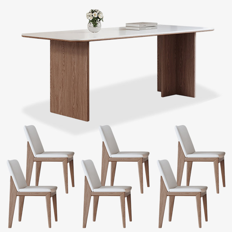 Ensemble de salle à manger Felker, H 29,53 po x L 70,87 po x l 35,43 po