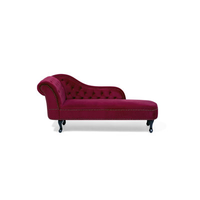 Jeb Velvet Chaise Lounge