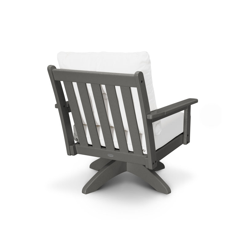 POLYWOOD Nautical Highback Chair 5-Piece Dining Set, Green