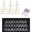 Anavela Wrought Iron Candle Wall Light