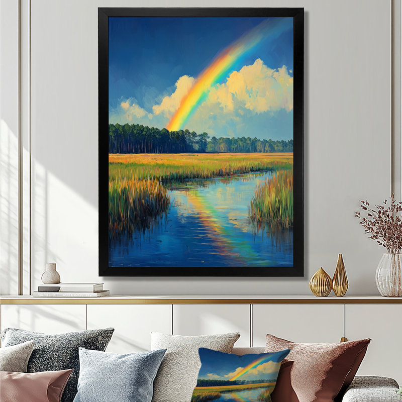 Glenisle - paysages, reproduction d'art sur toile, H 44 po x l 34 po, Reproduction encadrée d'une seule photo
