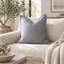  Housse de coussin en coton uni-1200261583