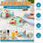 Glass Square 4 Piece Coaster Set