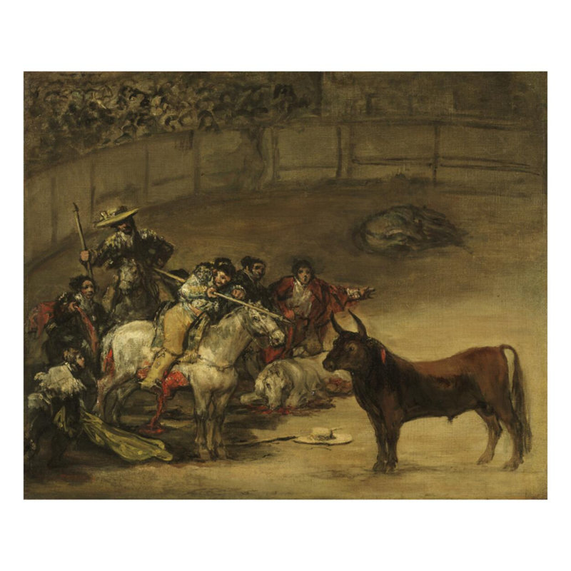 «Corrida Suerte de Varas» par Francisco de Goya - Impression giclée, H 32 po x l 40 po