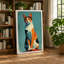Calico Cat Geometric - Wrapped Canvas-1240658669-1240658662