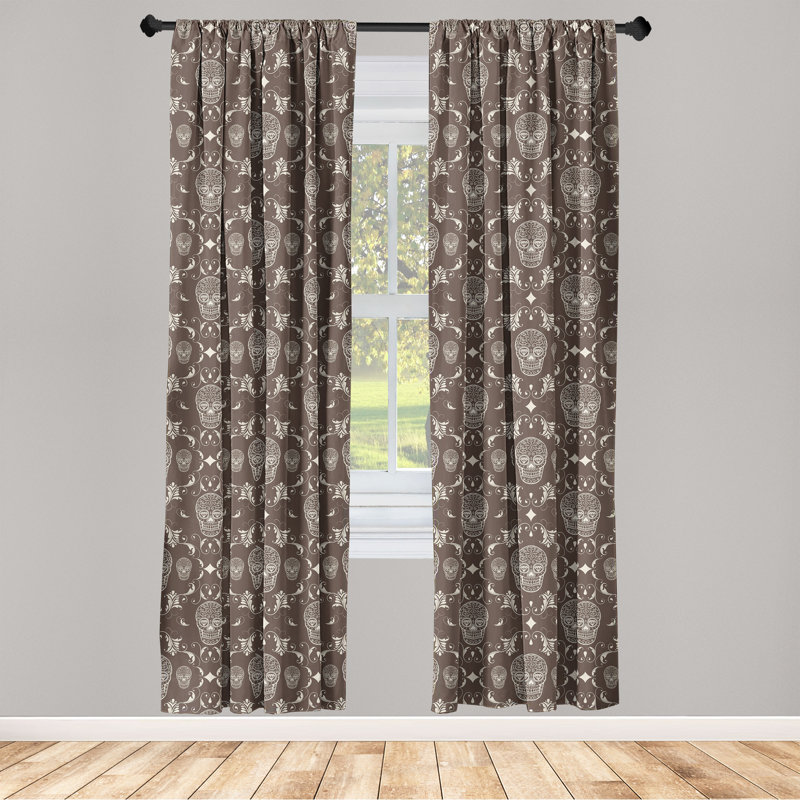 Semi Sheer Curtain Pair