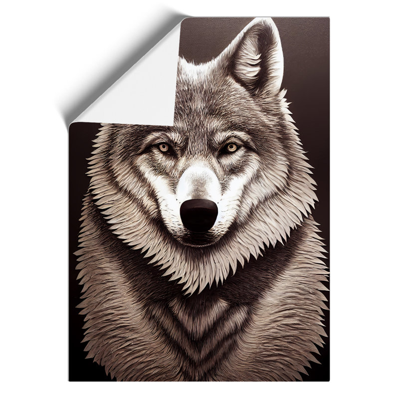 Amazing Wolf - Print, Paper, 42cm H x 29.7cm W, No Matte