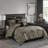 Elegant 8pcs Queen Jacquard Bedding Set, Polyester Comforter With Year-round Use