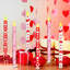 6 bougies coniques sans flamme de la Saint-Valentin de 10,6 pouces - bougies à DEL en forme de cœur à piles, décoration de table de mariage / anniversaire / anniversaire essentielle
