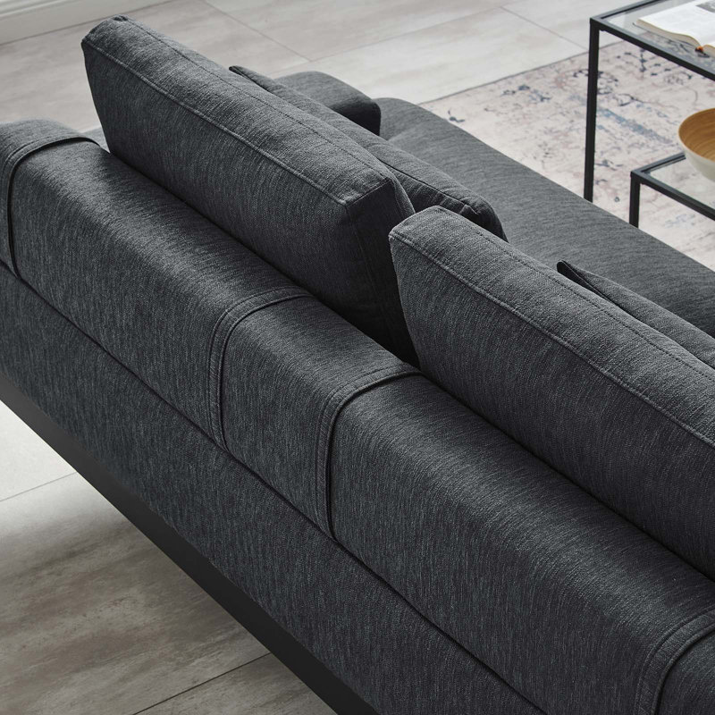 Modway Proximity, Charcoal Polyester