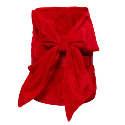 Kurt Adler 24" Red Bow Tree Collar