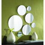 Elements 7 Piece Round Mirror Set