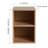 12" Small Wall Mounted Shelf For Various Rooms - Oak, Plywood, Modern 12-Inch Shelving For Many Locations Robust Style