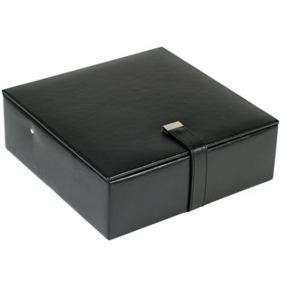 Heritage Men Handmade Faux Leather Decorative Trunk