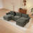Modular Sectional Sofa, Multifunctional Living Room Furniture-2090101589