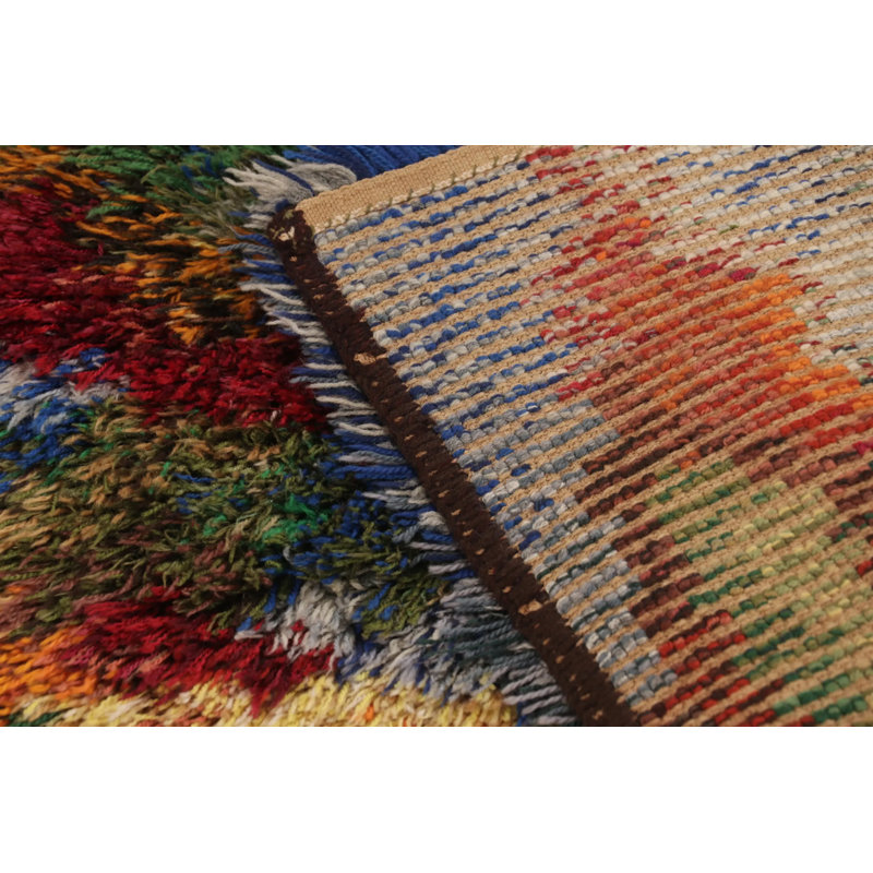 Vintage One-of-a-Kind 2'4x3'10 Hand Knotted Area Rug