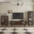 Dark-coffee Solid Wood + Glass Display Cases