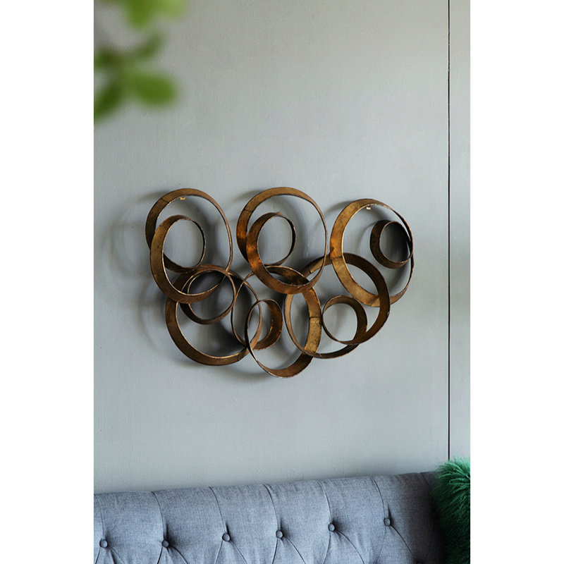 Unique Design Wall Décor, Gold Leaf Wall Décor