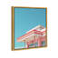 Linear Symmetry II Americana Canvas Print by Oliver Gal, Black Frame, 16 x 20-1487733852-1487733855