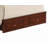 Transitional Cherry Full Storage Bed