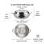 Probond® Luxe 14" Professional Clad Stainless Steel Wok With Dome Lid