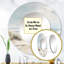 Coastal Ocean Charm In Winter II - miroir d'océan, miroir mural rond beige, impression d'art en métal-99623748