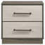 Table de chevet 2 tiroirs Edmondson